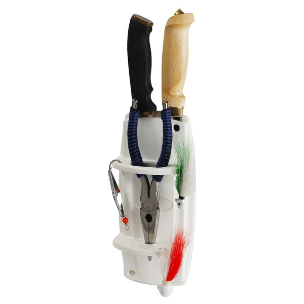 knife and pliers tackle holder white
