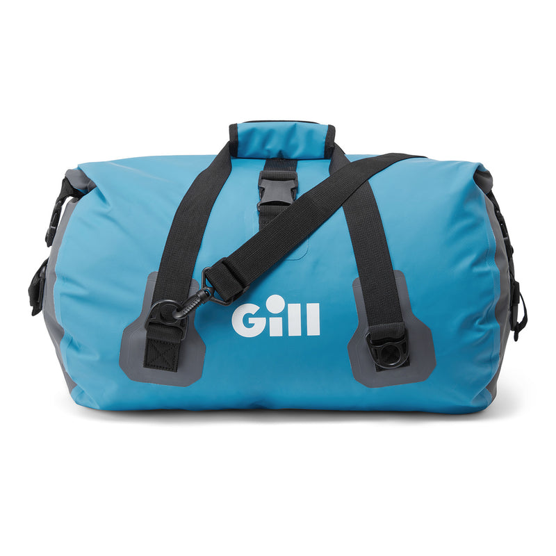 Gill 30L duffel bluejay color with black straps