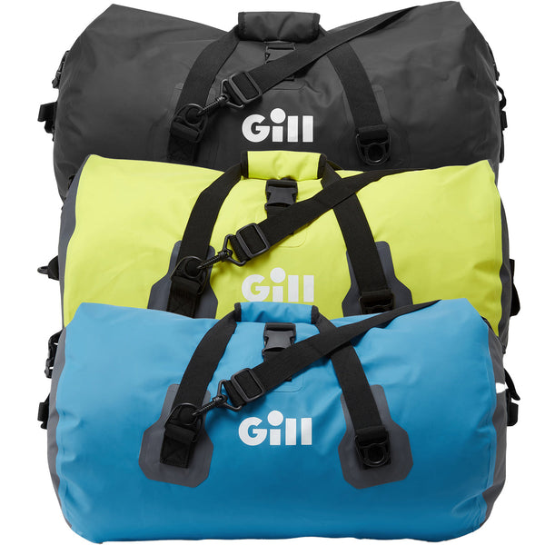 Group shot of GILL 60L Voyager Duffel Bags
