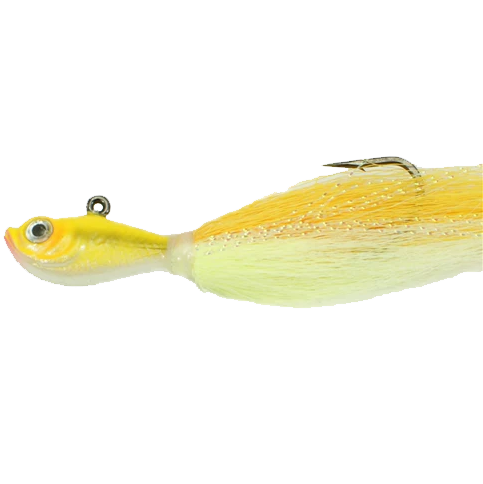 SPRO Prime Bucktail Jig - Yellow 1/2oz – Crook and Crook Fishing,  Electronics, and Marine Supplies