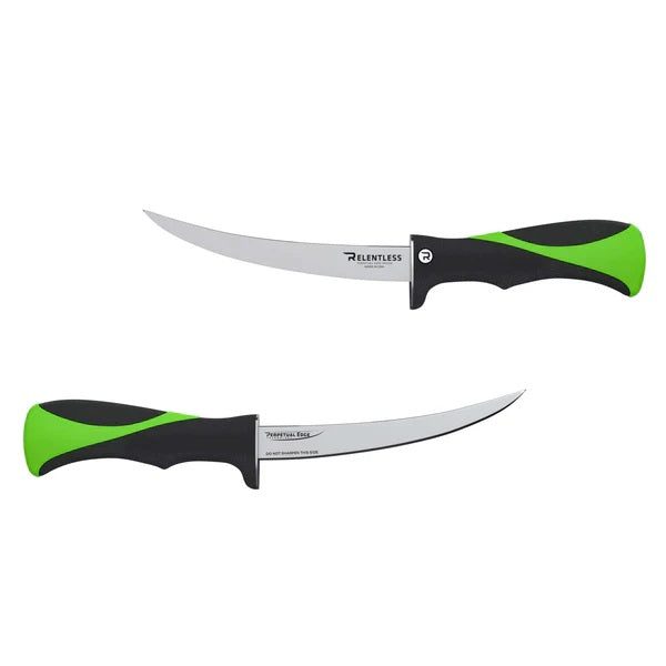 both sides of knife