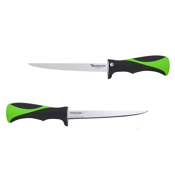 both sides of knife