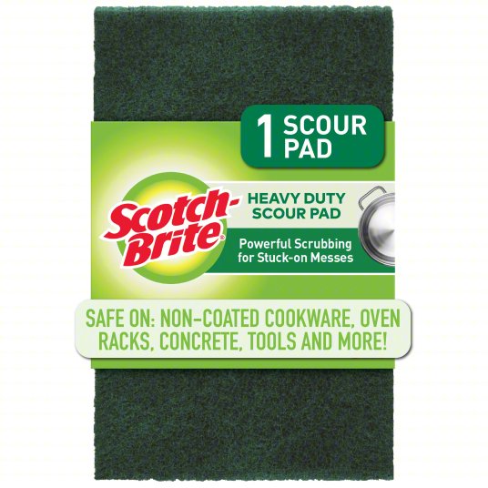 Scotch-Brite HD Scour Pad - green - in package