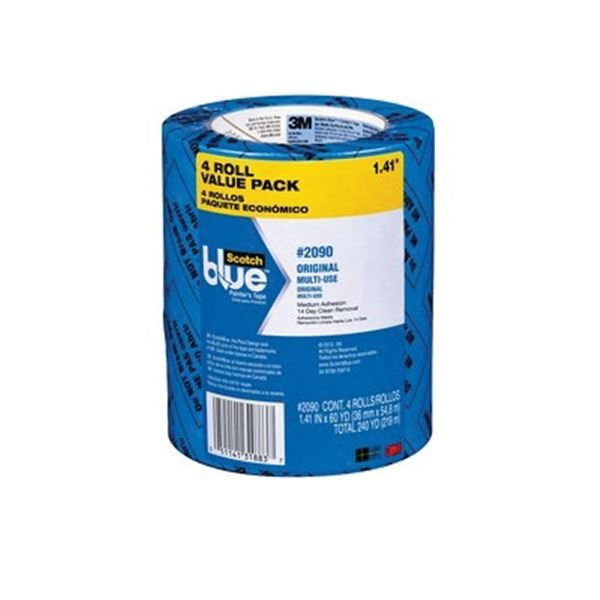 4 pack of Scotch Blue painter's tape
