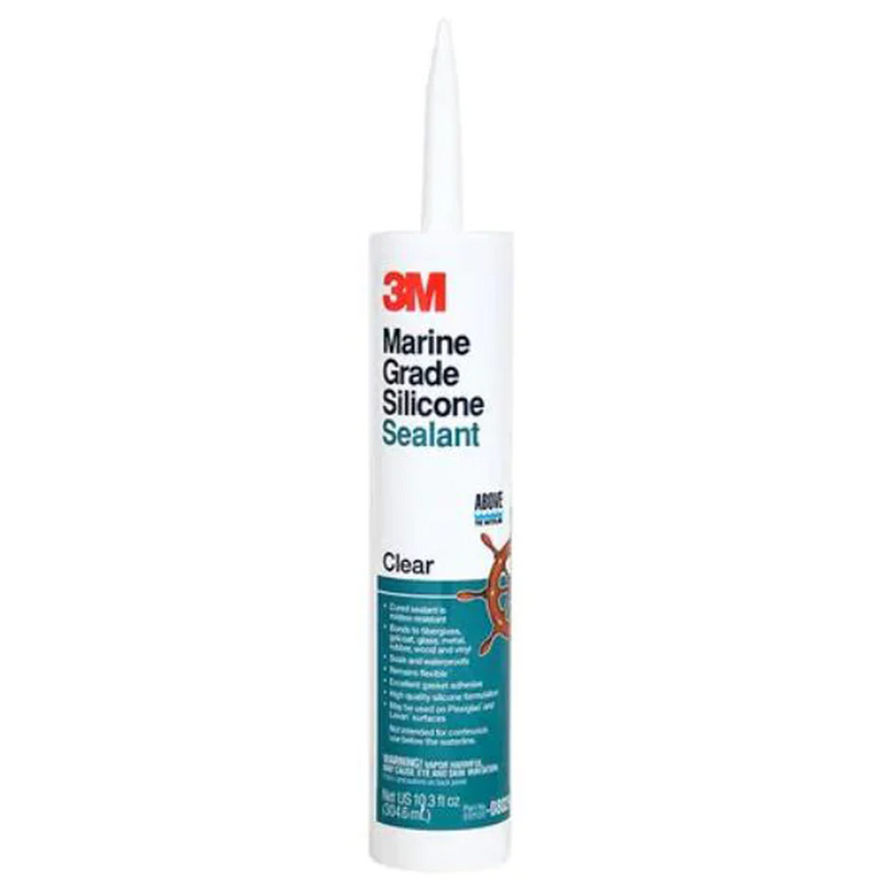 3M sealant silicone Clear 10 oz cartridge