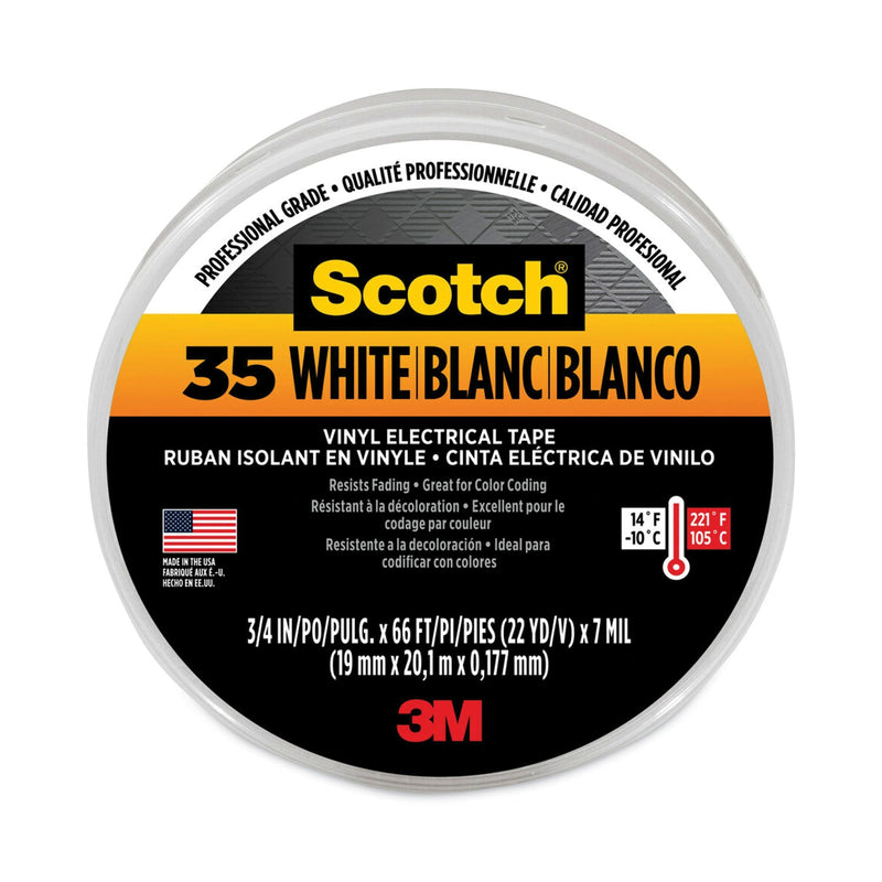 front view of Scotch 35 tape - White/Blanco