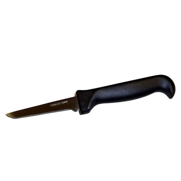 Bait knife black grip 2.5 inch blade