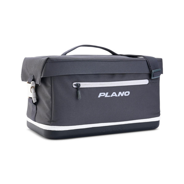 Plano black soft sided bag with zipper on front