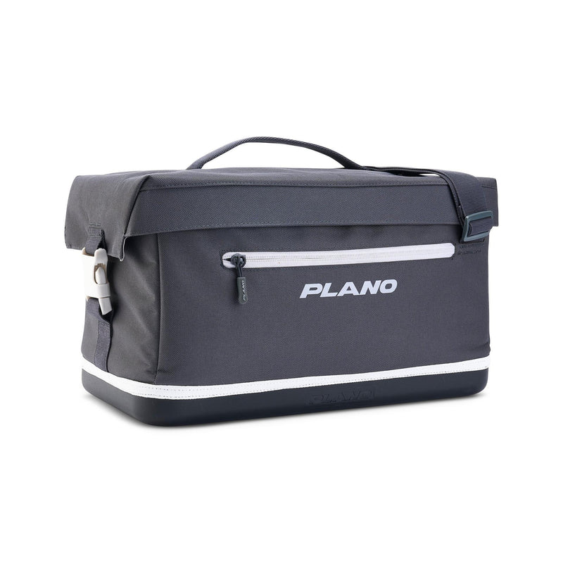 Plano black soft sided bag with zipper on front