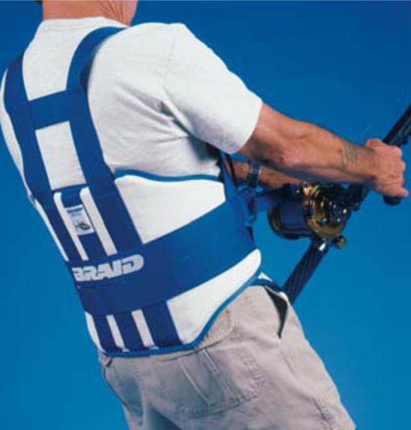 Harness shown in use