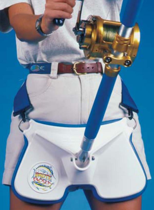 Brute Buster belt shown being used by model