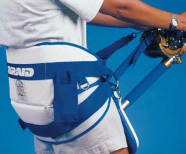 harness shown in use