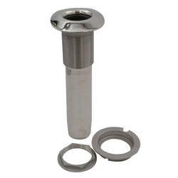 C.E. Smith 70 Series Screwless Flush Mount Rod Holder - 0 Degree - Stainless Steel