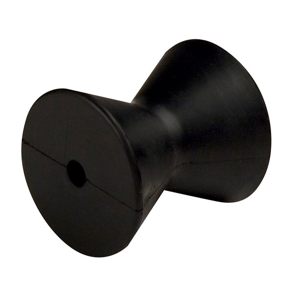 Black 4-inch bow roller