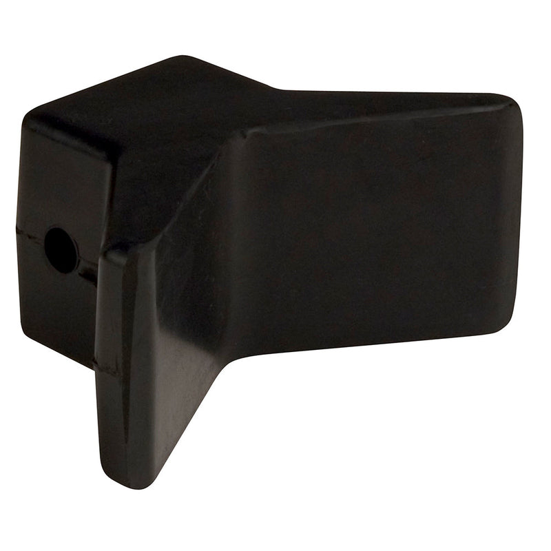 Black Rubber Y Stop - 3"x3"