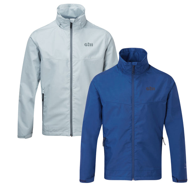 Gill Pilot Jackets in light gray and blue