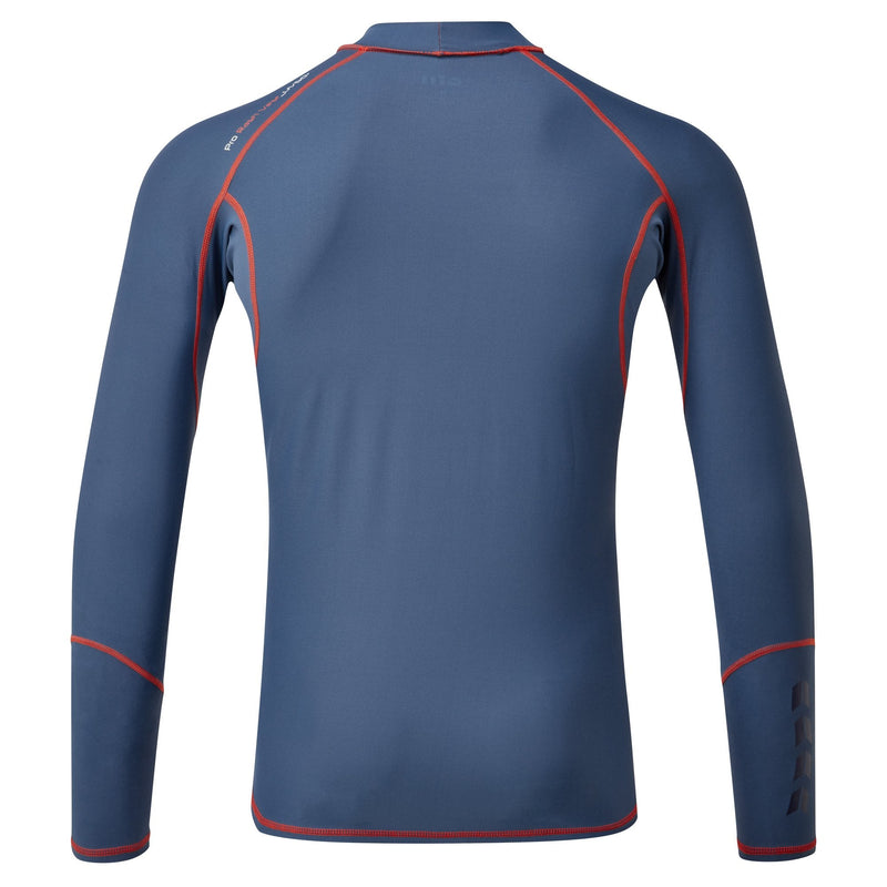 Men's Pro Rash Vest Long Sleeve back view