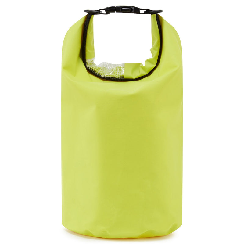 back side view of Dry bag 5L sulpher yellow