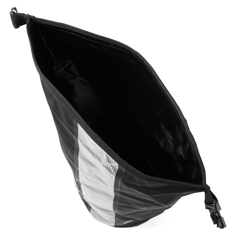 top view of 50L Gill Voyager Drybag - black
