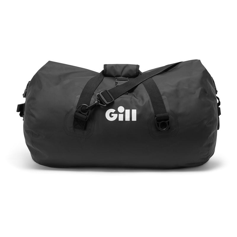 Gill 60L Duffel - black with white Gill logo