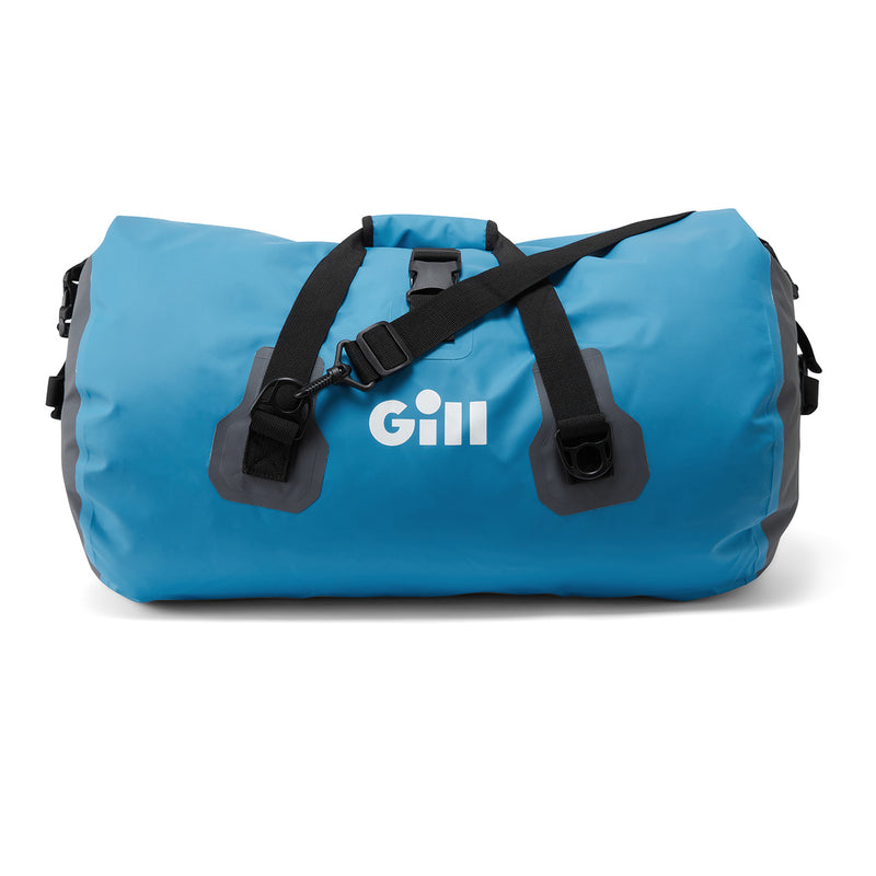 Gill 60L Duffel - bluejay with white Gill logo