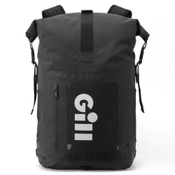 Gill Backpack black with white Gill logo