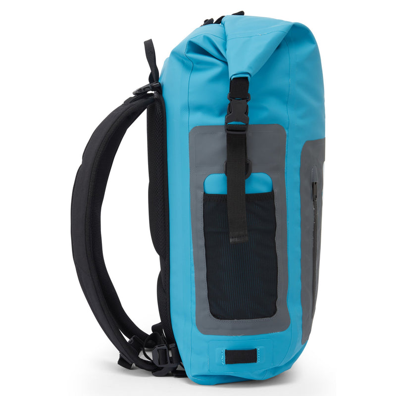 side view of Bluejay backpack closed