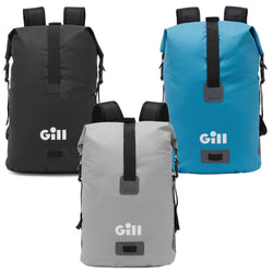 Gill Voyager Daypacks in black, bluejay, and gray