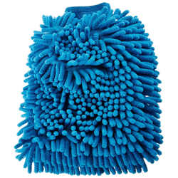 Blue mitt