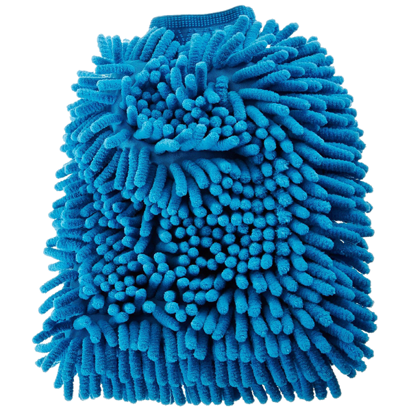 Blue mitt