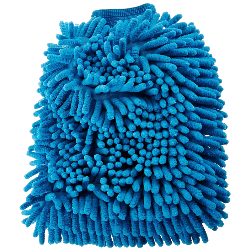 Blue mitt