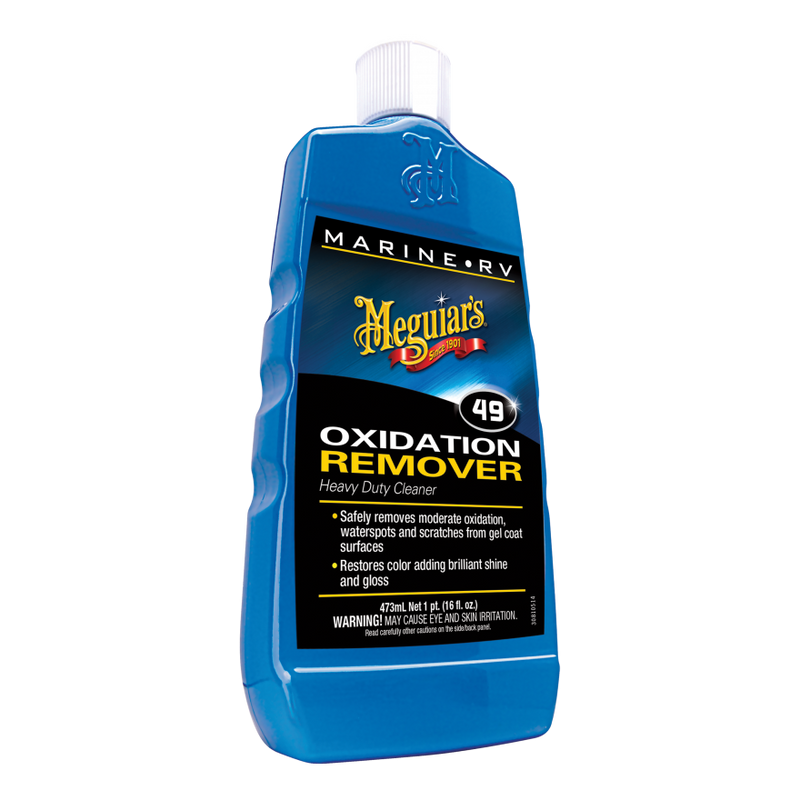 Meguiar's Oxidation Remover 16 fl oz. bottle blue