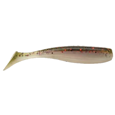 cream 3 shad fishing lures DOA C.A.L. 3