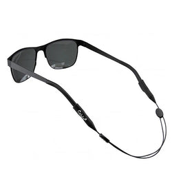 Black Cablz retainer on black sunglasses