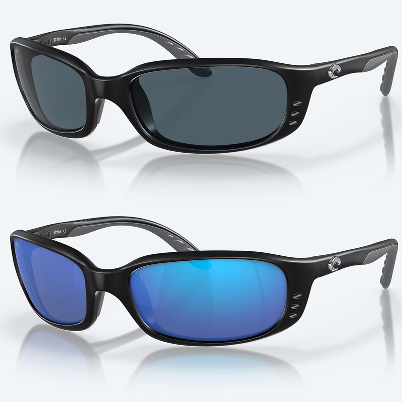Brine Sunglasses in Black/Gray and Black/Blue