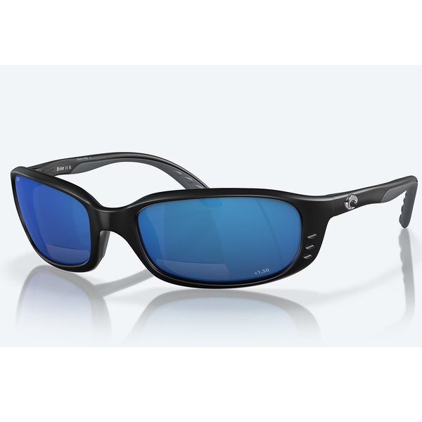 Brine Readers Black Frame/Blue Mirror/+1.50 Rx