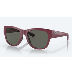 Caleta sunglasses in Plum frame with gray lens