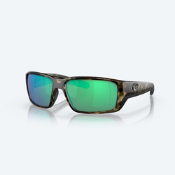 Costa Fantail Pro Sunglasses - Wetlands Matte Frame with green mirror lens