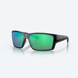 Reefton Pro Black frame with green mirror lens