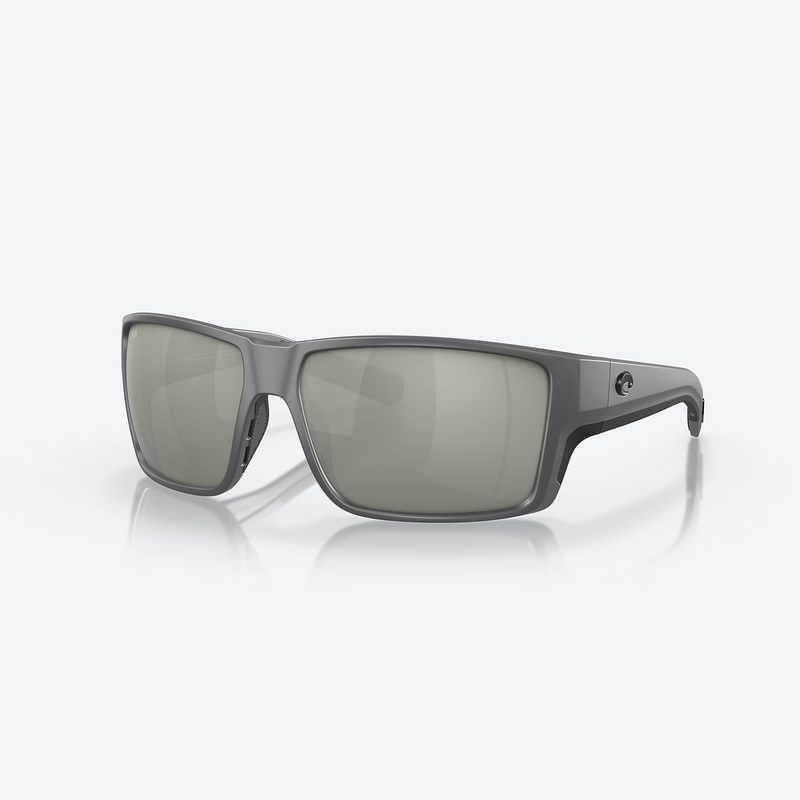 gray frame with gray silver lens