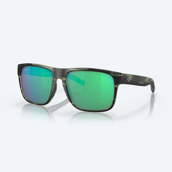 Spearo Matte Reef frame with green mirror lens