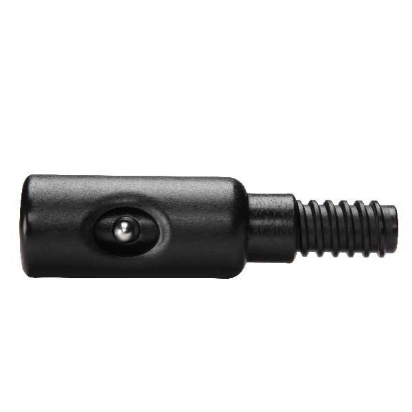 black threaded adaptor