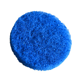 Blue medium scrubber pad