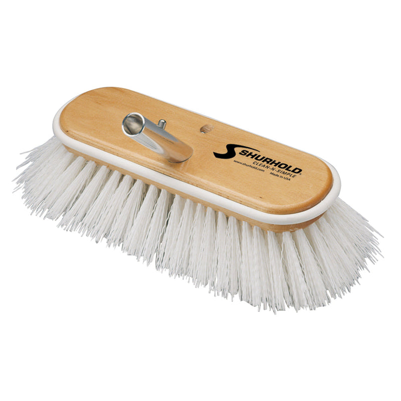 10-inch extra stiff white brush head