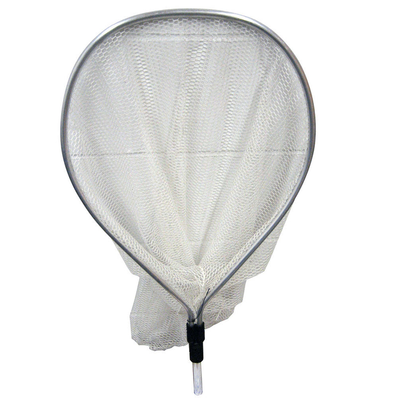 Fine white mesh shrimp net