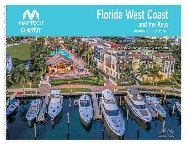 MAPTECH ChartKit - Florida West Coast and the Keys - Region 8 - 16th Edition