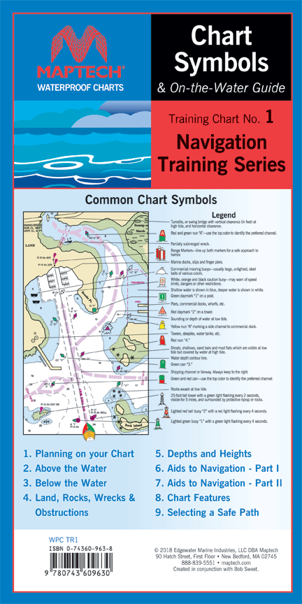Chart Symbols & On-the-Water Guide front cover