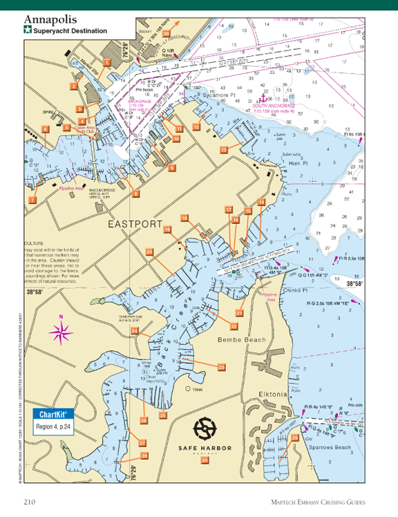 Chesapeake Bay to Florida & the Intercoastal Waterway - page 210