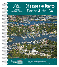 Chesapeake Bay to Florida & the Intercoastal Waterway Cover spiral bound