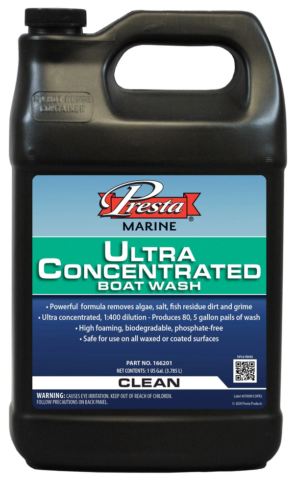 1 Gallon of Presta Marine Ultra Concentrated Boat Wash